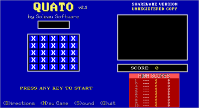 Quato - Screenshot - Game Title Image