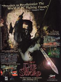 Die by the Sword - Advertisement Flyer - Front Image