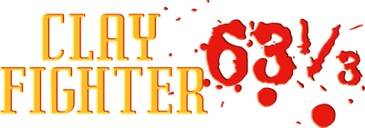 Clay Fighter 63 1/3 - Clear Logo Image