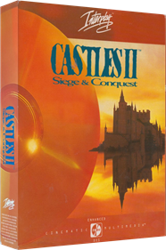 Castles II: Siege & Conquest - Box - 3D Image