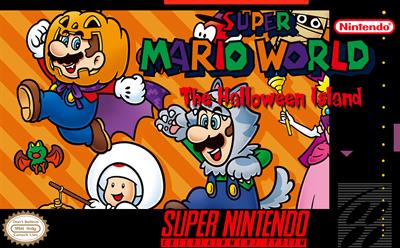 Super Mario World: The Halloween Island - Box - Front Image
