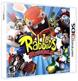 Rabbids Rumble - Box - 3D Image