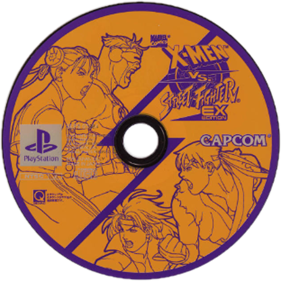 X-Men vs. Street Fighter - Disc Image