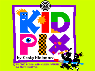 Kid Pix - Screenshot - Game Title Image