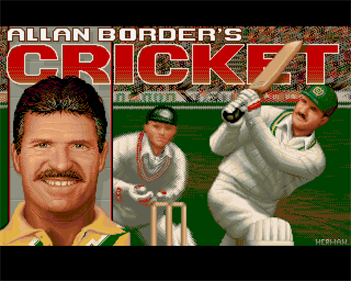 Graham Gooch World Class Cricket - Screenshot - Game Title Image