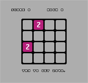 2048 - Screenshot - Gameplay Image