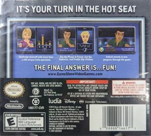 Who Wants to be a Millionaire - Box - Back Image