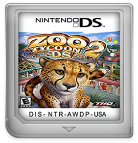 Zoo Tycoon 2 DS - Fanart - Cart - Front