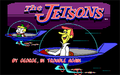 The Jetsons in By George, in Trouble Again - Screenshot - Game Title Image