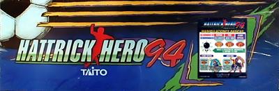 Hat Trick Hero '94 - Arcade - Marquee Image