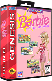 Barbie: Vacation Adventure - Box - 3D Image