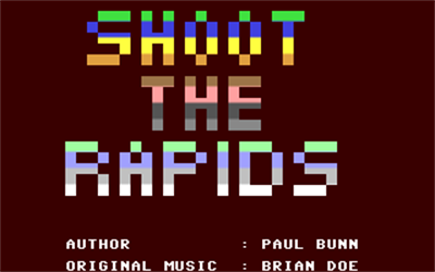 Shoot the Rapids - Screenshot - Game Title Image