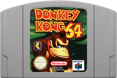 Donkey Kong 64 - Cart - Front Image