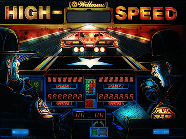 High Speed - Arcade - Marquee Image