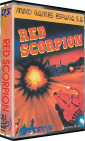 Red Scorpion - Box - 3D Image