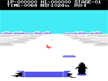 Antarctic Adventure - Screenshot - Gameplay Image