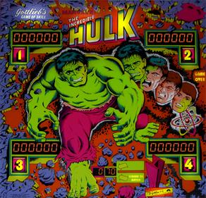 Marvel's The Incredible Hulk - Arcade - Marquee Image