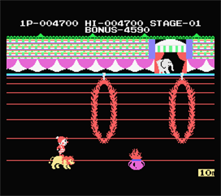 Circus Charlie - Screenshot - Gameplay Image