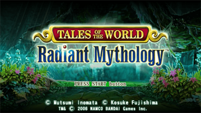 Tales of the World: Radiant Mythology - Screenshot - Game Title Image