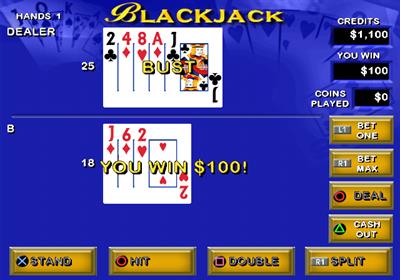 Video Poker & Blackjack - Screenshot - Gameplay Image