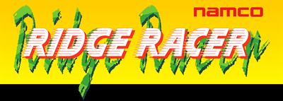 Ridge Racer - Arcade - Marquee Image