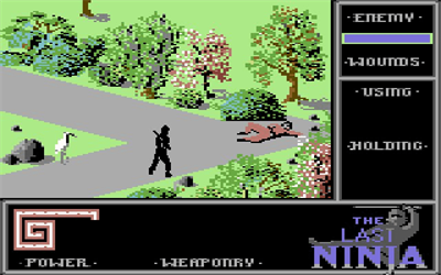 The Last Ninja (System 3 Software) - Screenshot - Gameplay Image