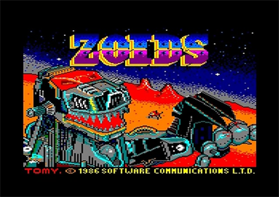 Zoids: The Battle Begins - Screenshot - Game Title Image