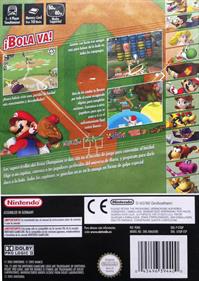 Mario Superstar Baseball - Box - Back Image