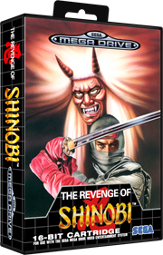 The Revenge of Shinobi - Box - 3D Image