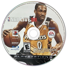 NBA Live 08 - Disc Image