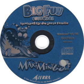 3D Ultra Minigolf Deluxe - Disc Image