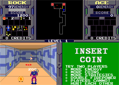 Xybots - Screenshot - Gameplay Image