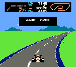 F1 Race - Screenshot - Game Over Image