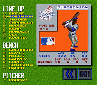 Ken Griffey Jr. Presents Major League Baseball: Ken Griffey Jr. All-Time Edition v2 - Screenshot - Gameplay Image