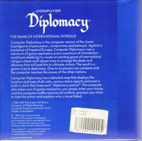 Computer Diplomacy - Box - Back Image