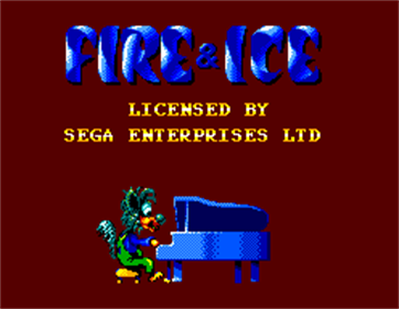 Fire & Ice - Screenshot - Game Title Image