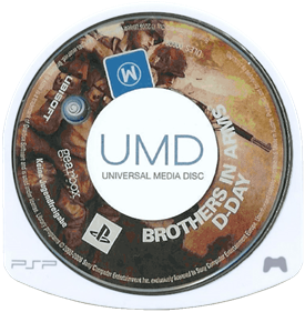 Brothers in Arms: D-Day - Disc Image