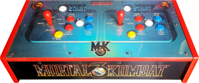Ultimate Mortal Kombat 3 Plus - Arcade - Control Panel Image