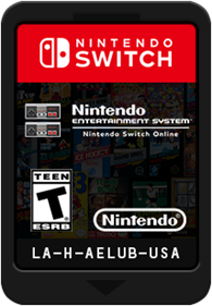 Nintendo Switch Online: Nintendo Entertainment System - Fanart - Cart - Front Image