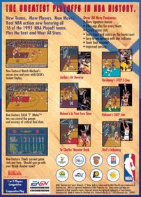Bulls vs Lakers and the NBA Playoffs - Box - Back Image