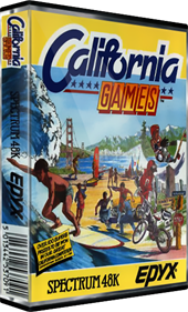 California Games - Box - 3D Image