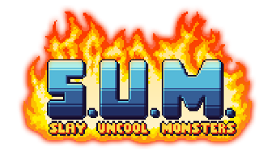 S.U.M. - Slay Uncool Monsters - Clear Logo Image