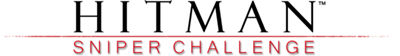 Hitman: Sniper Challenge - Clear Logo Image