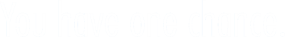 One Step Back - Clear Logo Image