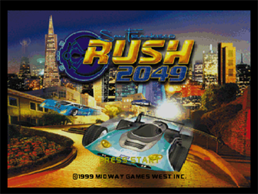 San Francisco Rush 2049 - Screenshot - Game Title Image