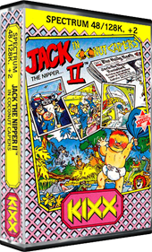Jack the Nipper... II in Coconut Capers - Box - 3D Image