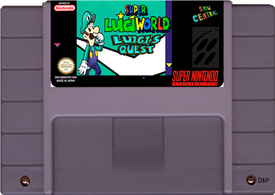 Super Luigi World: Luigi's Quest! - Cart - Front Image