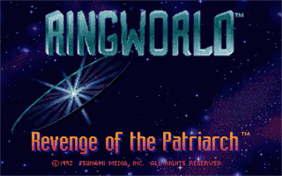 Ringworld: Revenge of the Patriarch - Screenshot - Game Title Image