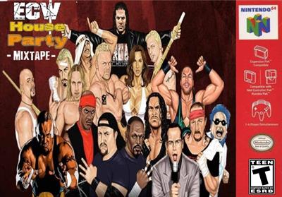 ECW House Party Mixtape - Fanart - Box - Front Image