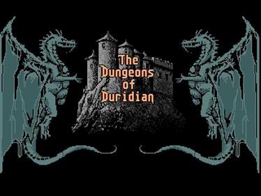 The Adventures of Maddog Williams in the Dungeons of Duridian - Screenshot - Game Title Image